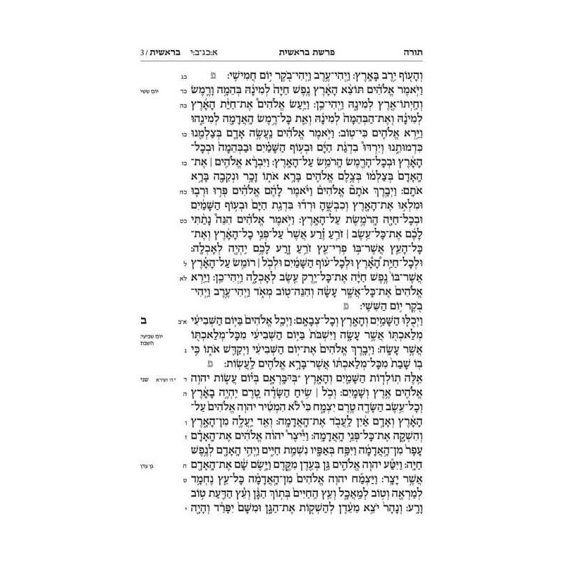 Jaffa Edition Hebrew Only Chazan Size Tanach - Har | Books | Judaica
